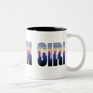Uptown-Mädchen-Tasse Zweifarbige Tasse