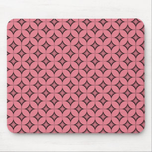Uptown Retro-Mauspad, Wassermelone Pink Mousepad