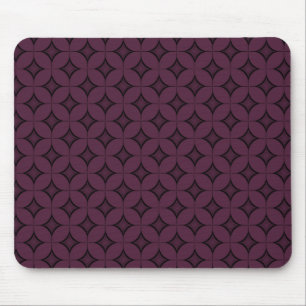 Uptown Retro Mousepad, dunkel Lila Mousepad