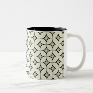 Uptown Retro Tasse, Elfenbein Zweifarbige Tasse