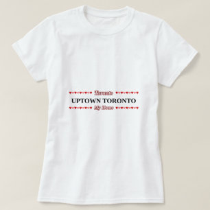 UPTOWN TORONTO - mein Zuhause (rosa u. rote T-Shirt