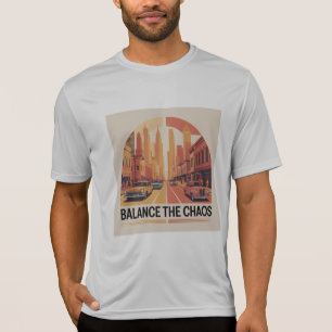 Uptown-Träume, Downtown-Stress New York T-Shirt
