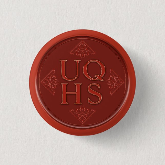 UQHS-Abzeichen Button (Vorderseite)
