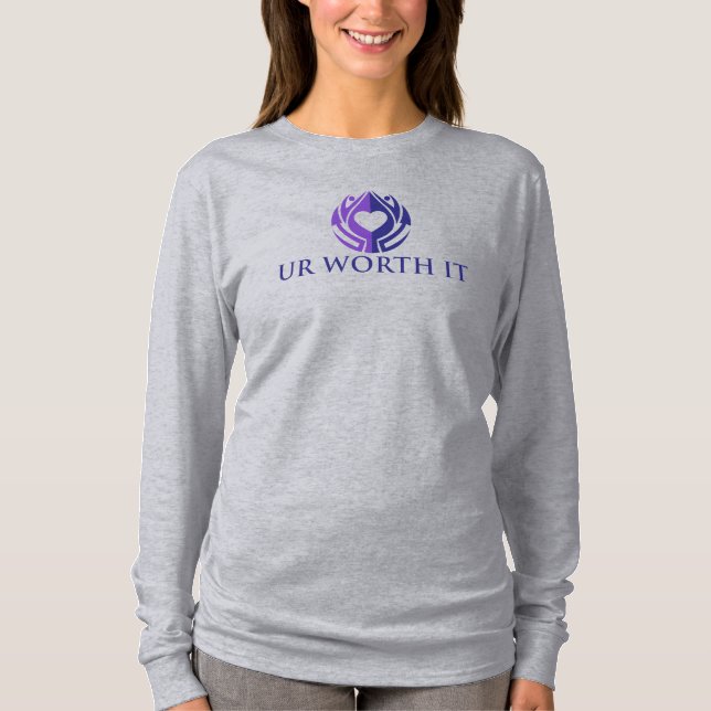 UR Worth It Gray T - Shirt (Vorderseite)