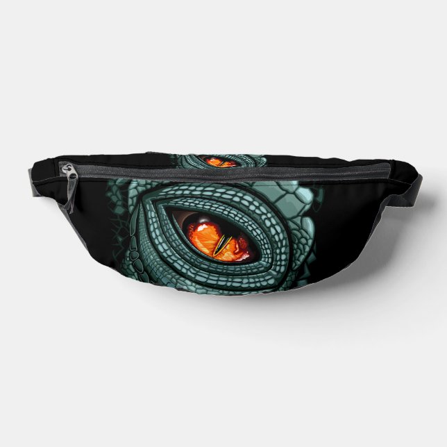 Uraechsen-Raubtier-Auge Bauchtasche (Ablage )