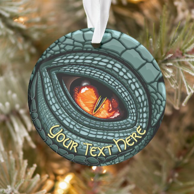 Uraechsen-Raubtierauge Ornament (Baum)