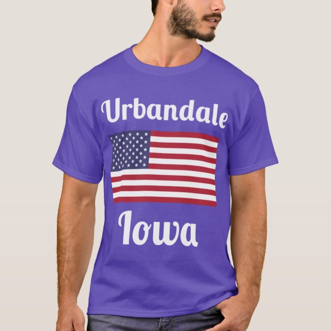 Urale Iowa Stylish Prints1 T-Shirt (Vorderseite)