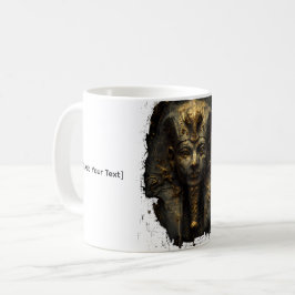 Uralte Bosheit Ägyptischer Pharao Schwarzes Gold Kaffeetasse