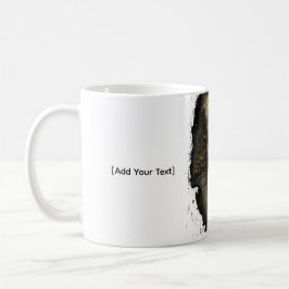Uralte Bosheit Ägyptischer Pharao Schwarzes Gold Kaffeetasse