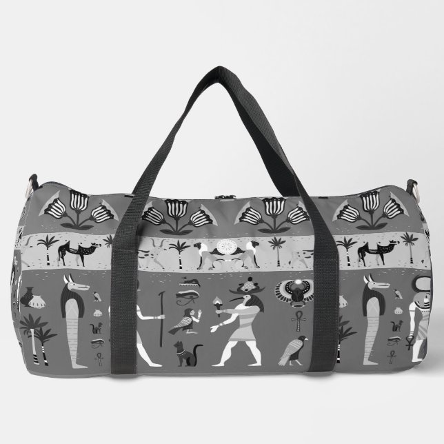 uralter äyptischer Grabmalmummy Duffle Bag (Vorderseite)