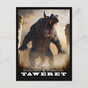 Uraltes Biest & Kreaturen: Taweret Postkarte II