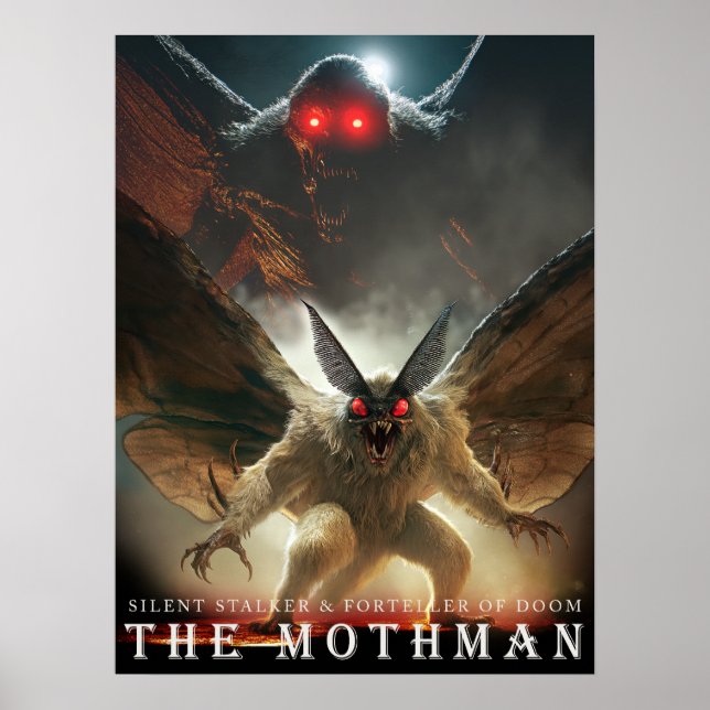 URALTES TIER & KREATUREN: Der Mothman Poster (Vorne)