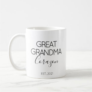 Uranfangs-Ankündigungsgeschenk für den Namen der U Kaffeetasse