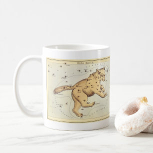 Urania-Spiegel, Vintage Astronomie-Himmelskarte Kaffeetasse
