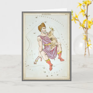 Urania-Spiegel, Vintage Astronomie-Himmelskarte Karte