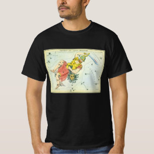 Urania-Spiegel, Vintage Astronomie-Himmelskarte T-Shirt