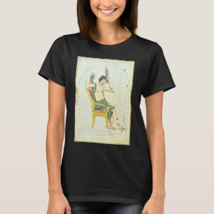 Urania's Mirror, Vintage-Astronomie-Himmelskarte T-Shirt