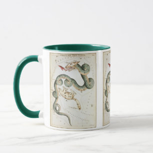 Urania's Mirror, Vintage-Astronomie-Himmelskarte Tasse