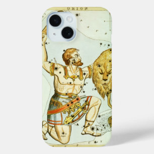 Urania's Spiegel, Vintage-Astronomie-Himmelsatlas iPhone 15 Hülle