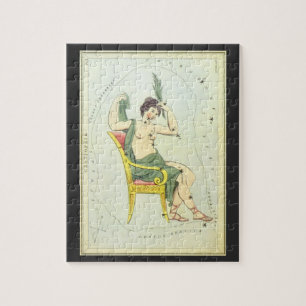 Urania's Spiegel, Vintage-Astronomie-Himmelskarte Puzzle