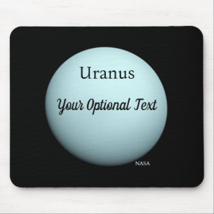 Uranus Full Disc von der Voyager der NASA 2 Mousepad