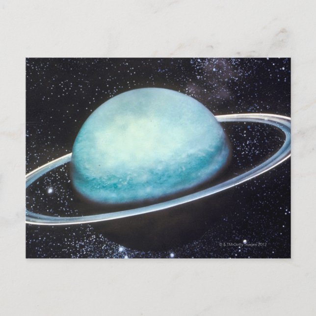 Uranus Postkarte (Vorderseite)