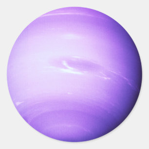 Uranus Runder Aufkleber