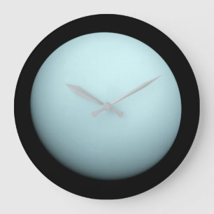 Uranus-Uhr Große Wanduhr