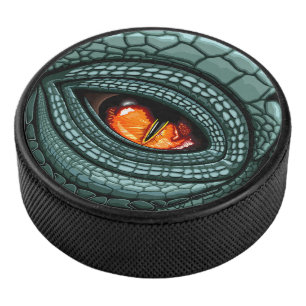 Urauffassung Reptil Raubtier Auge Eishockey Puck