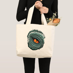 Urauge Reptilien-Räuber Jumbo Stoffbeutel