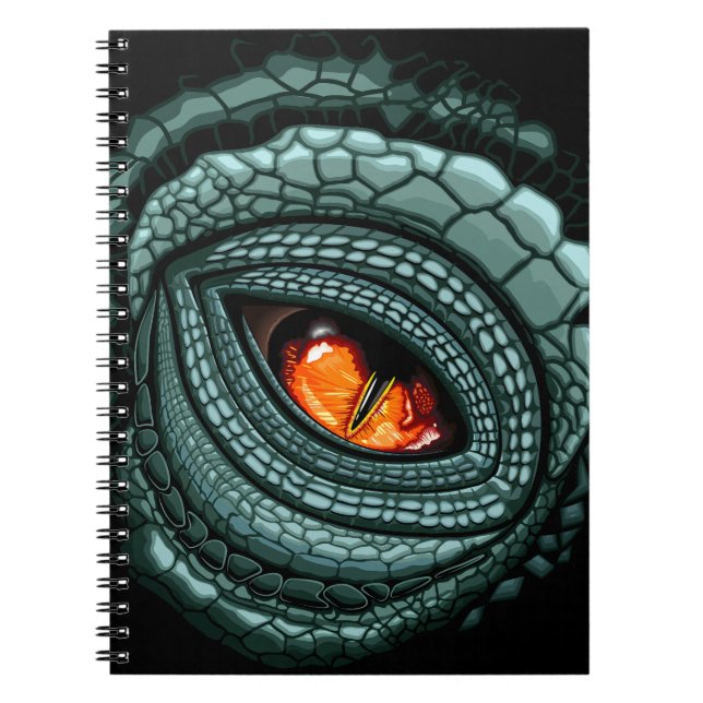 Urauge Reptilien-Räuber Notizblock (Vorderseite)