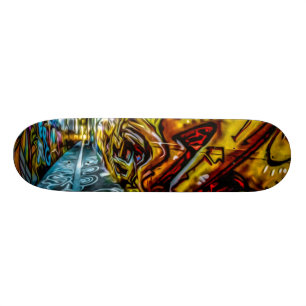 Urba Graffiti Wall Art Skateboard