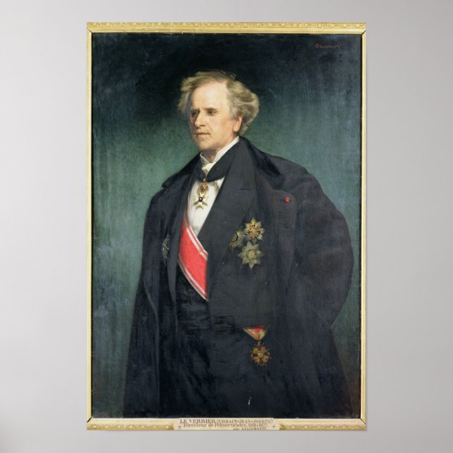 Urbain Le Verrier Poster (Vorne)