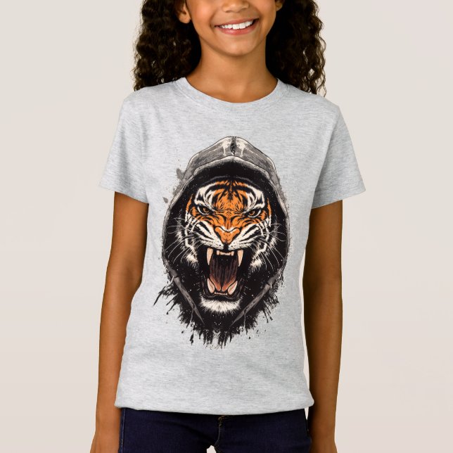Urban Alpha Tiger T-Shirt (Vorderseite)