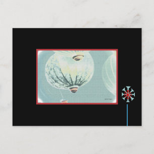Urban Angesagt, stilvolle Postcard, Funky Onions Postkarte