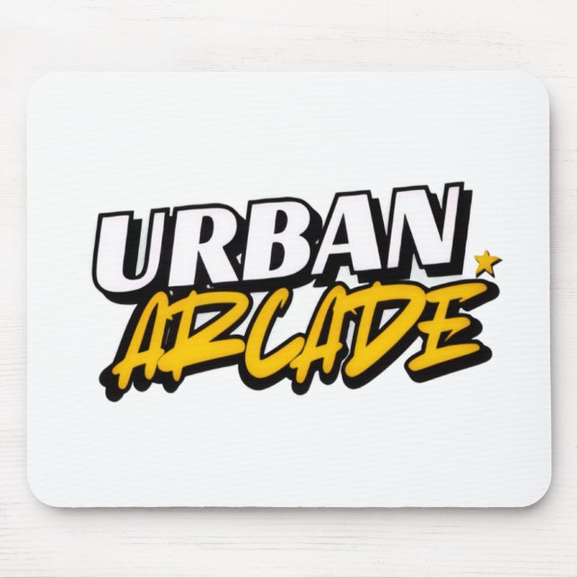 Urban Arcade Retro-Gaming Mousepad (Vorne)