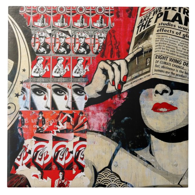 Urban Art. 19. Fliese (Vorderseite)