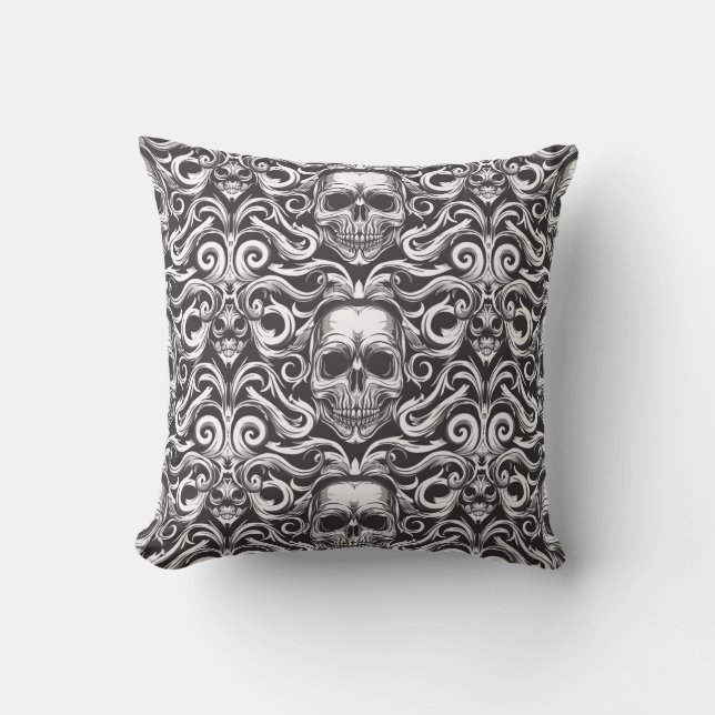 Urban Art Skull Pillow Design, Cojín B29 Kissen (Vorderseite)