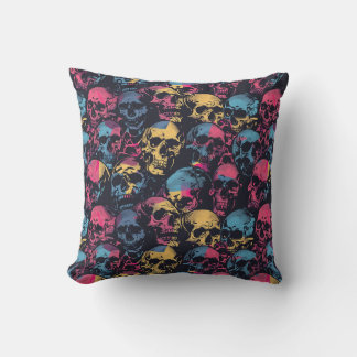 Urban Art Skull Pillow Design, Cojín B49 Kissen