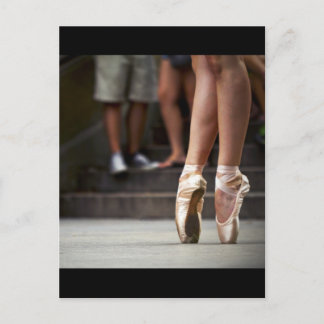 "Urban Ballerina" Postkarte