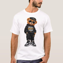 Urban Bear Good Vibes T-Shirt