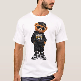 Urban Bear Good Vibes T-Shirt