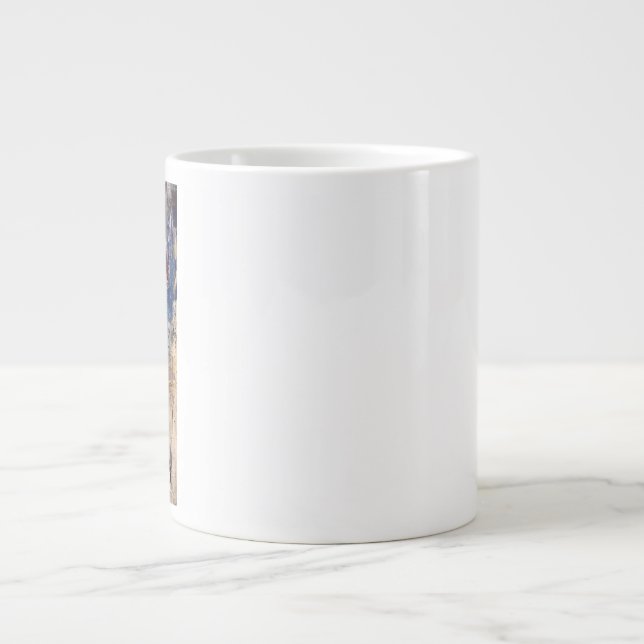 Urban Bear King GRAFFITI Jumbo-Tasse (Vorderseite)