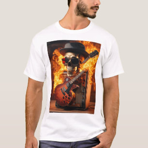 Urban Beats: DJ im Stadtbild T-Shirt