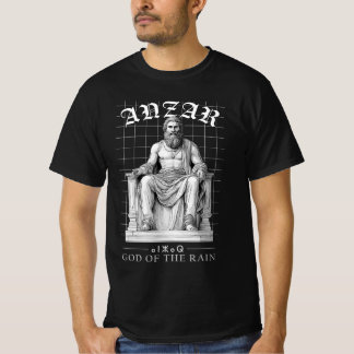 Urban Black and White Anzar Amazigh Mythology T-Shirt