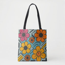 Urban Bloom - Retro Floral Pop