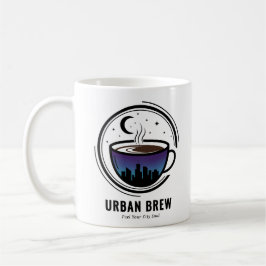 Urban Brew City Skyline Coffee Kaffeetasse