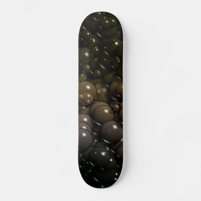 Urban Bubbles Camouflage Skateboard (Vorderseite)