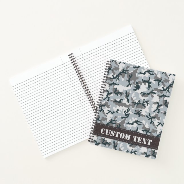 Urban Camouflage Notizbuch (Innenseite)