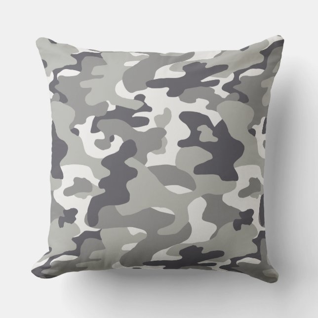 Urban Camouflage Pattern Kissen (Vorderseite)